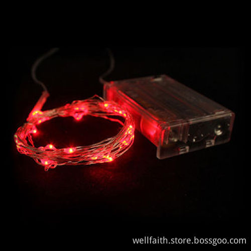 Battery LED Copper Wire String Lights for wedding Decoration